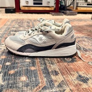 Saucony Gray and Black Sneakers